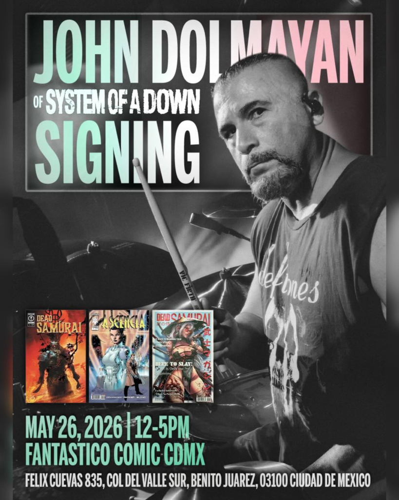 John Dolmayan México 2026