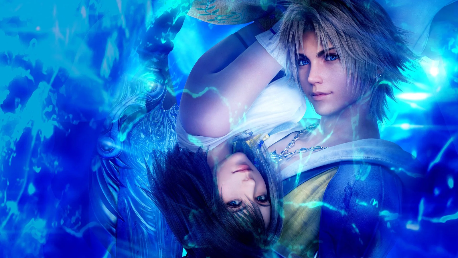 Square Enix celebra el 25.º aniversario de Final Fantasy X con un tráiler especial 24 Tidus y Yuna en Final Fantasy X, cuyo 25.º aniversario fue celebrado por Square Enix con un tráiler especial.