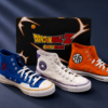 Tenis Converse x Dragon Ball Z inspirados en Goku, Vegeta, Shenlong y otros personajes del anime.