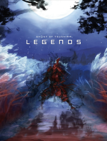 Nueva ilustración oficial del anime Ghost of Tsushima Legends.