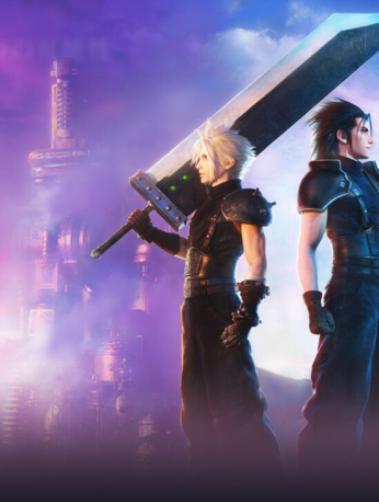 Arte oficial de Final Fantasy VII: Ever Crisis, cuyo servicio finalizará en octubre de 2026.